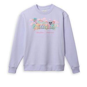 Disneyland Stoney Clover Lane Marquee Pullover Lavender